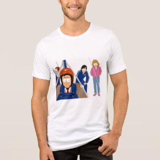 "Is dat onze auto telefoon die ik kan horen?" Tri-Blend Shirt
