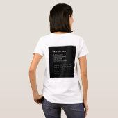 Is dat wat ik zie liefdesgedicht? t-shirt (Achterkant volledig)