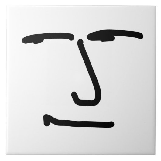 IS DAT ZO'N keramische tegel Tegeltje (Voorkant)