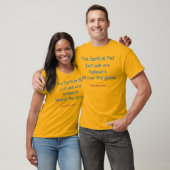 Is de aarde plat? t-shirt (Unisex)
