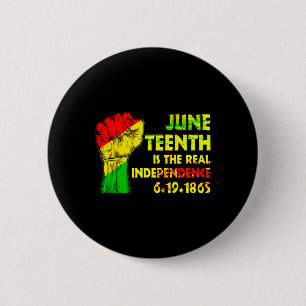 Is de echte Onafhankelijkheidsdag 1865 Freedom Pri Ronde Button 5,7 Cm