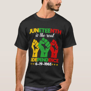 Is de echte Onafhankelijkheidsdag 1865 Freedom Pri T-shirt