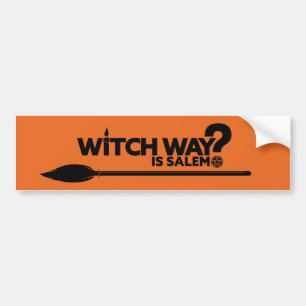 Is de heks Salem? Bumpersticker