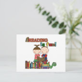 Is de Kinder Lezing van het Cijfer van de stok Briefkaart (Staand voorkant)