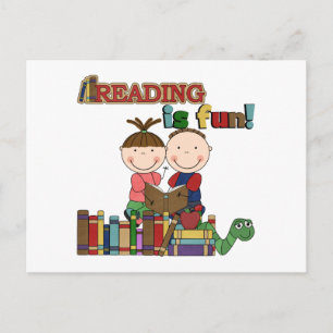 Is de Kinder Lezing van het Cijfer van de stok Briefkaart