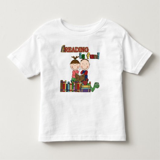 Is de Kinder Lezing van het Cijfer van de stok Kinder Shirts (Voorkant)