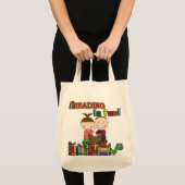 Is de Kinder Lezing van het Cijfer van de stok Tote Bag (Voorkant (product))