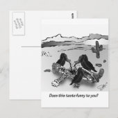 Is deze smaak grappig voor je? briefkaart (Voorkant / Achterkant)