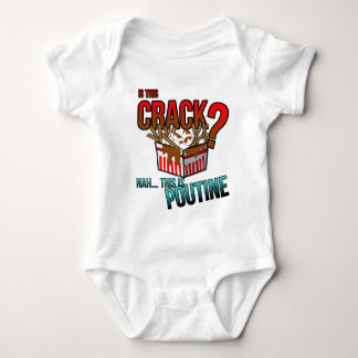 Is dit een barst? Nee, het is poutine. Romper