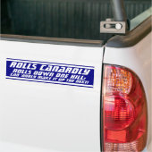 Is dit je auto? bumpersticker (Op Truck)