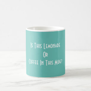 Is dit limonade of koffie in deze Mok? Aqua Koffiemok
