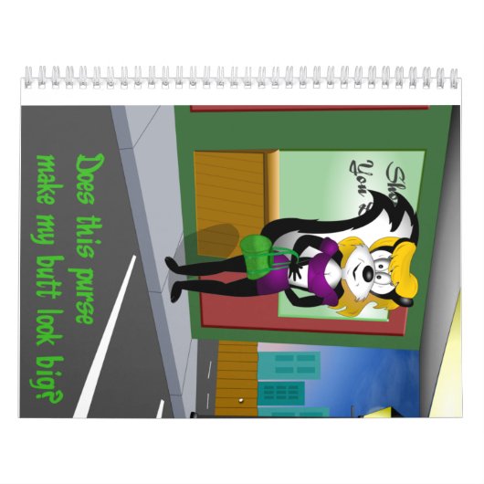 Is dit... Skunk Journal Kalender (Hoes)
