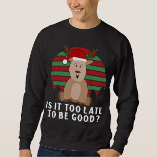 Is dit vrolijk genoeg kerst luiaard pyjama liefheb trui