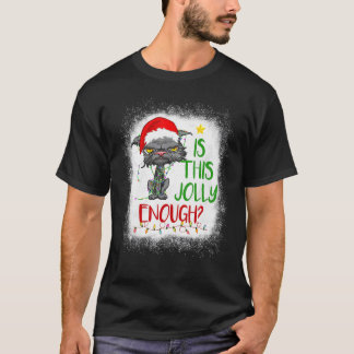 Is dit vrolijk genoeg  Noel Katten Kerstmis T-shirt