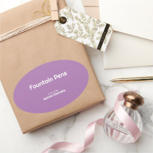 ... is een van mijn speciale interesses ovale sticker