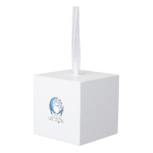 Is Eerste Halloween Geest Halve Maan Vleermuizen_1 Kubus Ornament