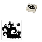 Is eigenaar van bomen en van de kunstzegel van het rubberstempel (Gestempeld)