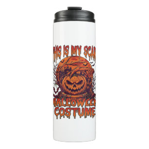 Is Eng Halloween Kostuum Pompoen Spin Bat_1 Thermosbeker
