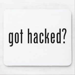 Is er gehackt? muismat