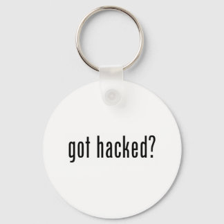 Is er gehackt? sleutelhanger