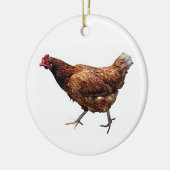 IS GEEN CHICKEN COOL CHRISTMAS ORNAMENT (Links)