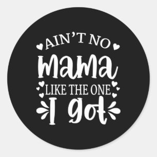 Is geen moeder zoals degene die ik heb matchingfam ronde sticker
