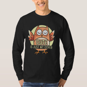 Is gewoon mijn Hoesje oehoe arend vogel koel baasj T-shirt