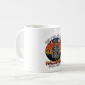 Is Halloween Heks Iedereen Maakt Scene Postbode Wo Koffiemok (Voorkant links)