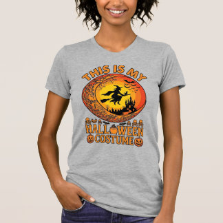 Is Halloween Kostuum Heksenkasteel Ketel T-shirt