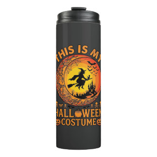 Is Halloween Kostuum Heksenkasteel Ketel Thermosbeker
