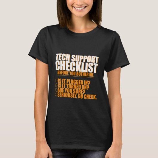 Is het aangesloten wanneer het ingeschakeld wordt, t-shirt (Voorkant)