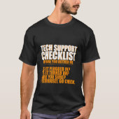 Is het aangesloten wanneer het ingeschakeld wordt, t-shirt (Voorkant)