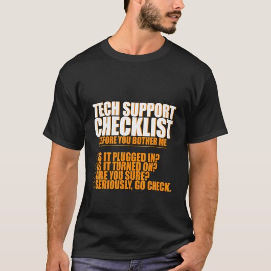 Is het aangesloten wanneer het ingeschakeld wordt, t-shirt (Voorkant)