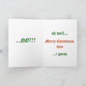 Is het al 26 december??? feestdagen kaart (Binnen)