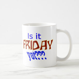 Is het al vrijdag? koffiemok