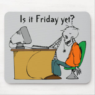 Is het al vrijdag? muismat