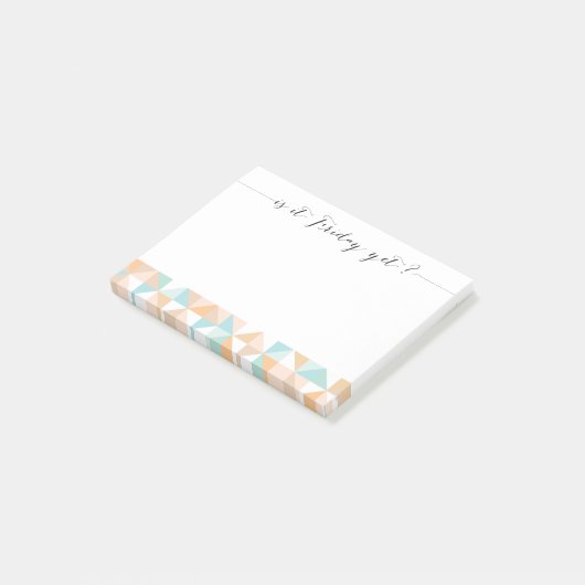 Is het al vrijdag? Post-it notities Post-it® Notes (Schuin)