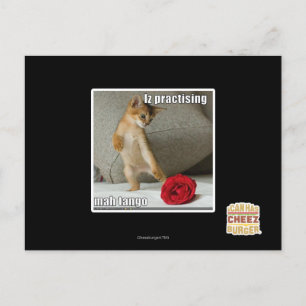 Is het beoefenen van mah tango briefkaart