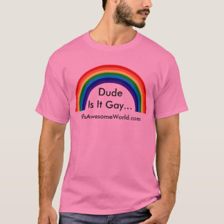 Is het een homo...v2 t-shirt