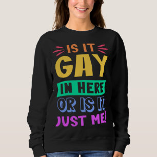 Is het gay hier of is het gewoon mij  Trendy regen Trui