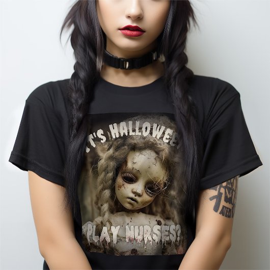 Is het Halloween Play Nurses? spookpop T-shirt