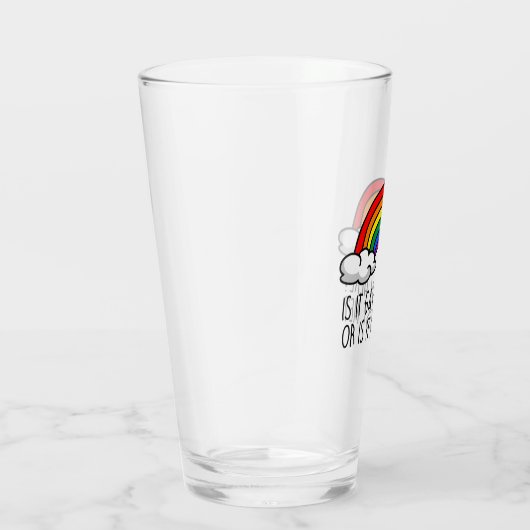 IS HET HIER GAAN OF IS HET NET MIJ? GLAS (Rechts)