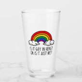 IS HET HIER GAAN OF IS HET NET MIJ? GLAS (Voorkant)