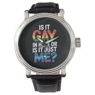 Is het hier homo of is het gewoon lhbt horloge