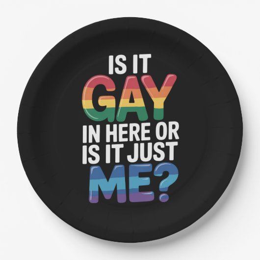 Is het hier homo of is het gewoon lhbt papieren bordje (Voorkant)