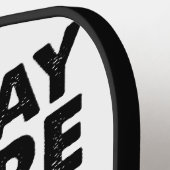 Is het hier of is het gewoon mijn LGBT Pride? Pickleball Paddle (Links Detail)