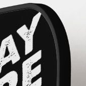 Is het hier of is het gewoon mijn LGBT Pride? Pickleball Paddle (Links Detail)