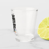Is het hier of is het gewoon mijn LGBT Pride? Shot Glas (Rechts)