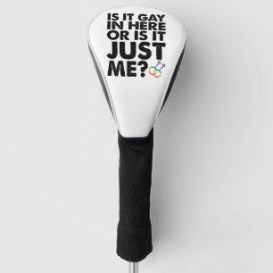 Is Het Homoseksueel Hier Of Is Het Gewoon Mij LGBT Golfheadcover