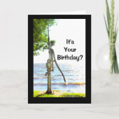 Is het jouw verjaardag? Je moet zo gepompt zijn! Kaart (Voorkant)